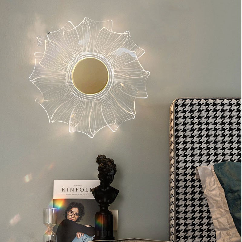 Petal Acrylic Dimmable LED Wall Light