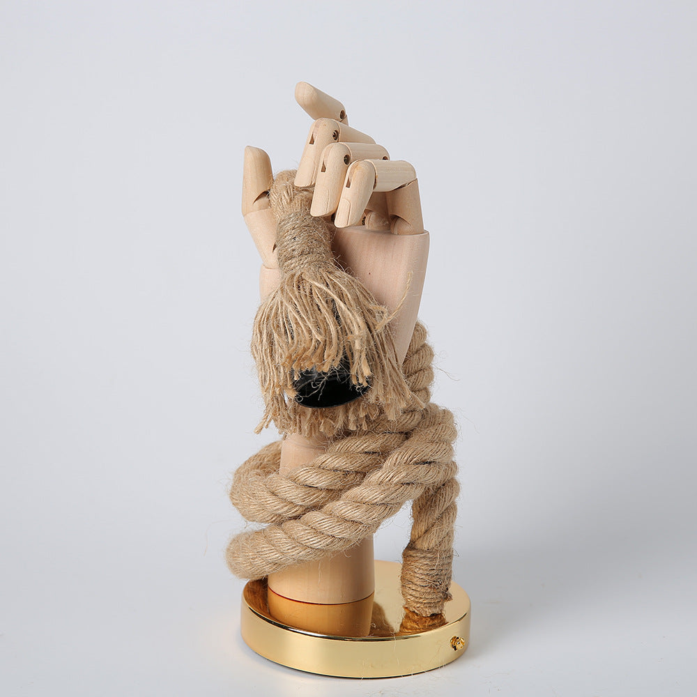 Sculptural Hand E27 Wall Light