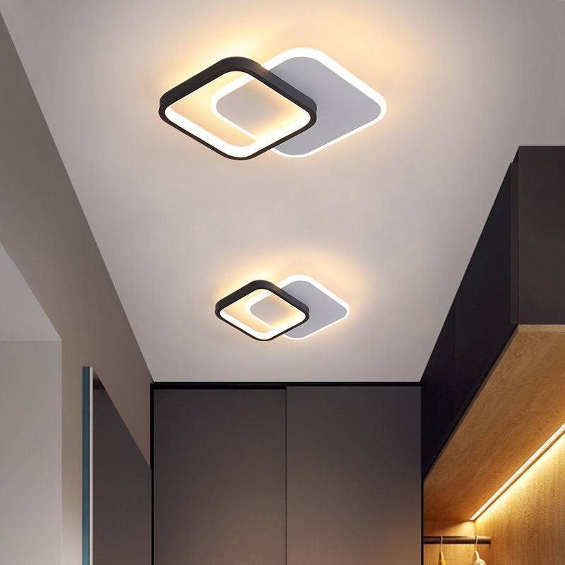 Ceramic Tri-Color Ceiling Light / Square / No ceiling opening required