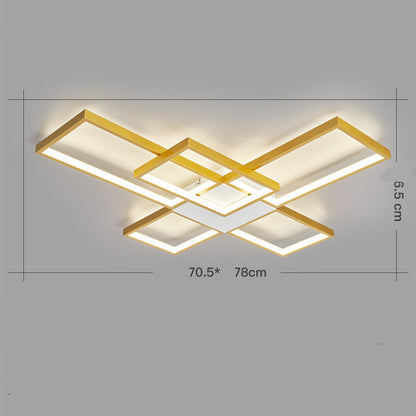 Multi-Head Remote Dimming Ceiling Light