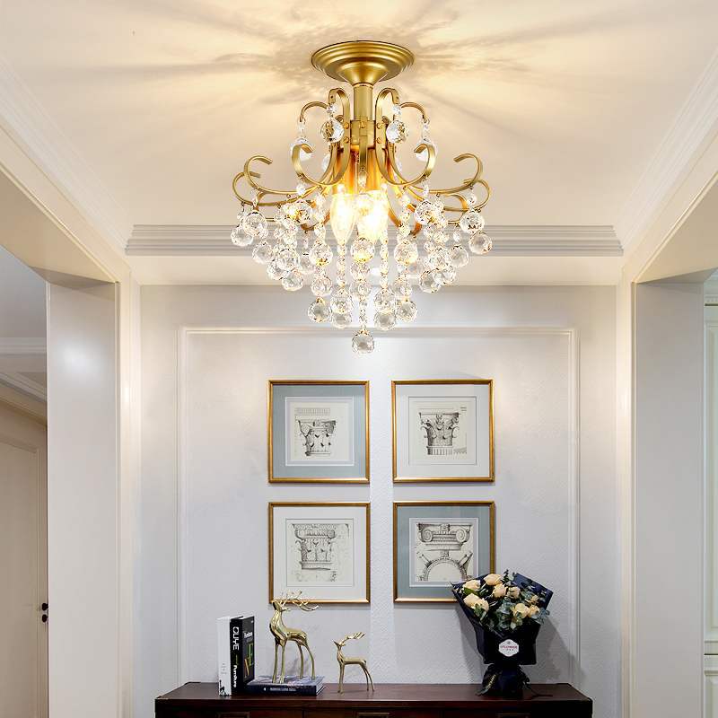 Crystal Glass LED Chandelier