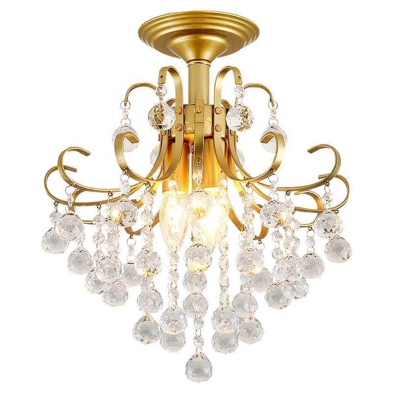Crystal Glass LED Chandelier