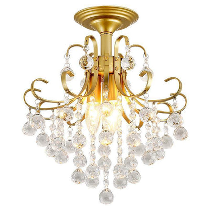Crystal Glass LED Chandelier