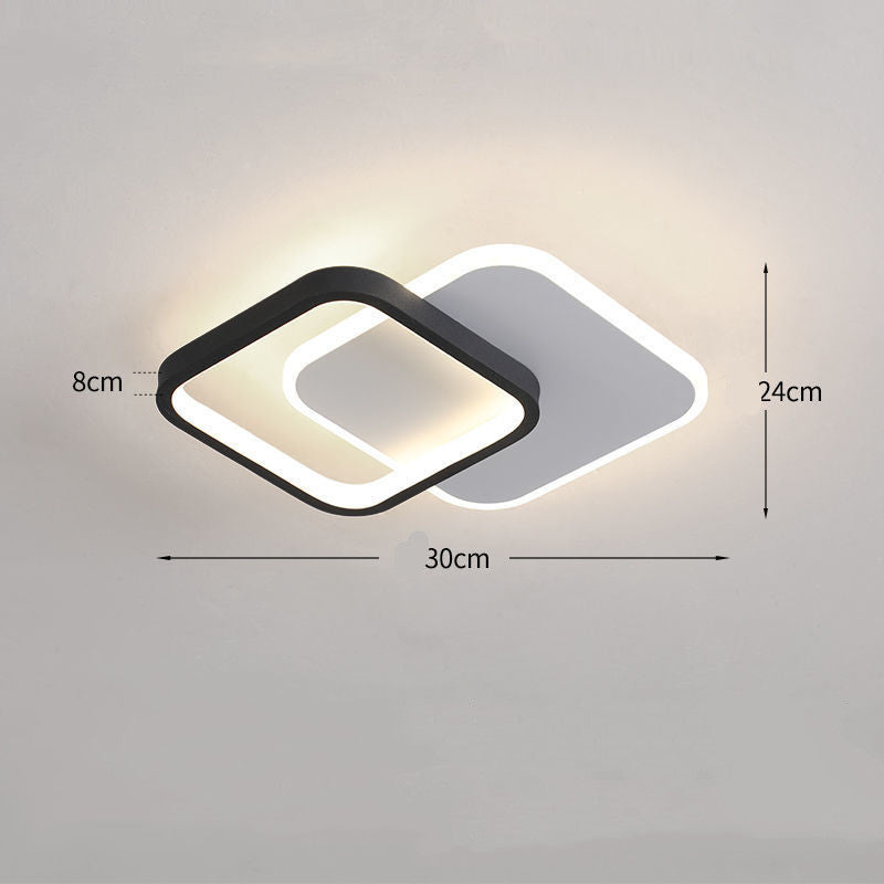 Ceramic Tri-Color Ceiling Light / Square / Ceiling opening