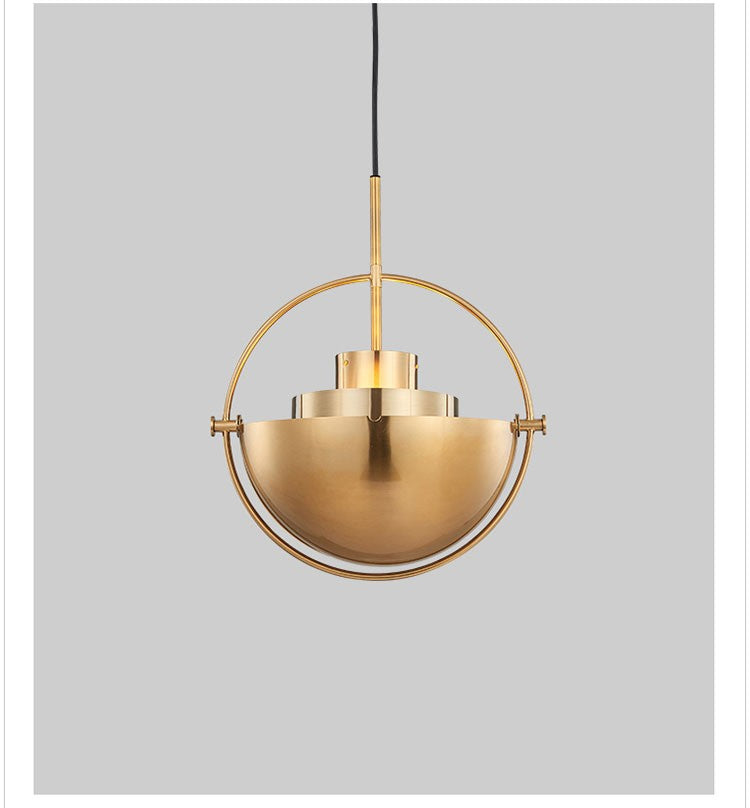 Half-Circle LED Pendant Light