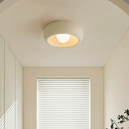 G9 Resin Accent Ceiling Light / Resin White / G9 Warm Light