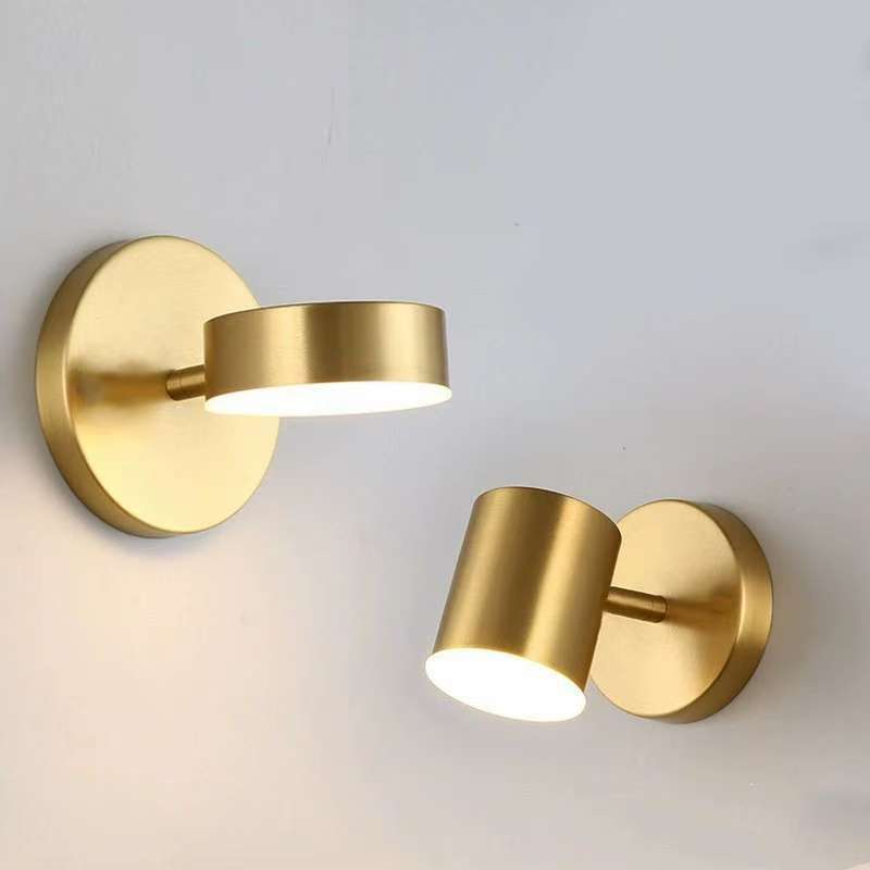 Rotatable Mirror Reading Wall Light / Neutral Light / A Style Black With Switch