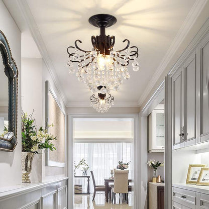 Crystal Glass LED Chandelier