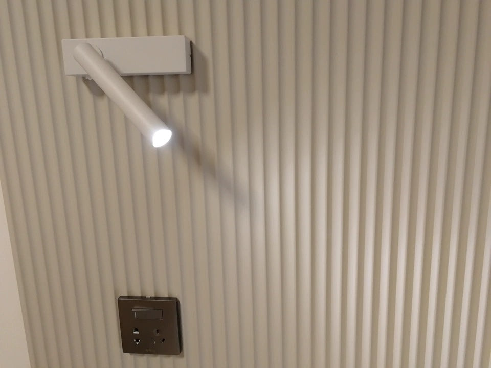 Rotatable LED Reading Wall Light / Neutral Light 5W / White Left