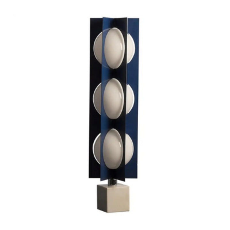 Sculptural Marble Accent Table Lamp