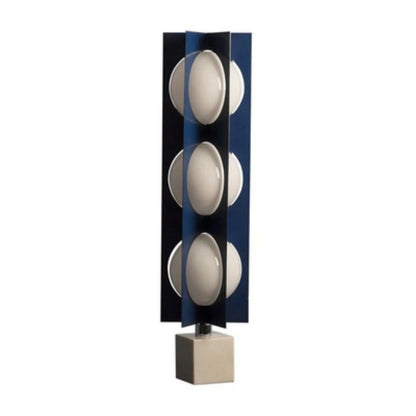 Sculptural Marble Accent Table Lamp