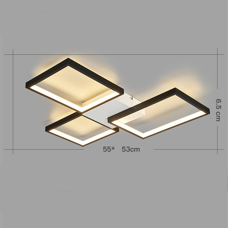 Multi-Head Remote Dimming Ceiling Light / Gold / 3heads