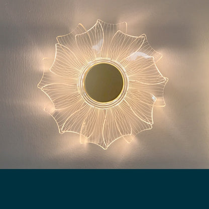 Petal Acrylic Dimmable LED Wall Light