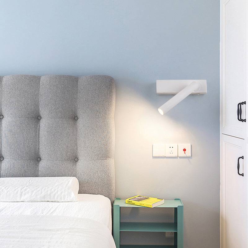 Rotatable LED Reading Wall Light / Warm Light 5W / White Right